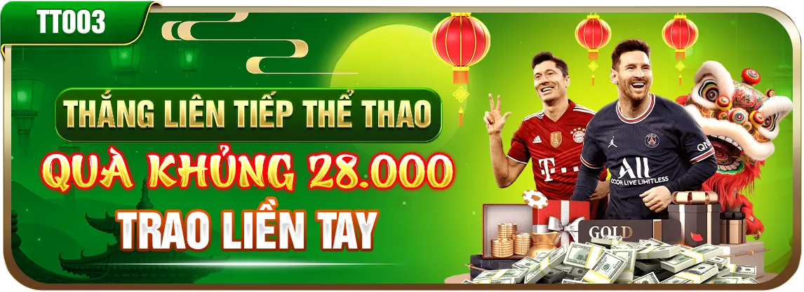 Sân tennis với vận động viên đang giao bóng